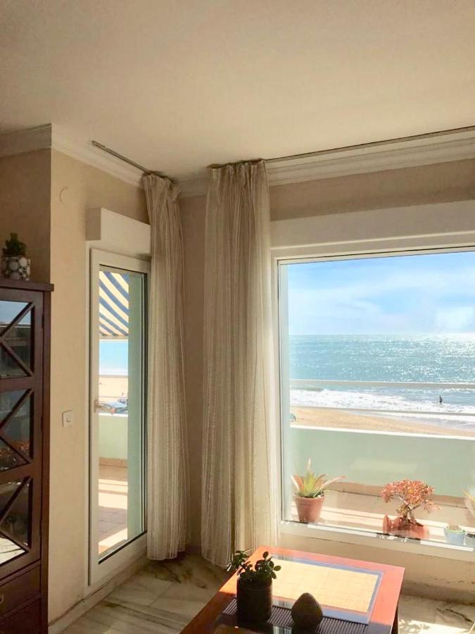 Gatu Premium Villa Isabel Terraza,Parking,1ºlinea Playa,Wifi,Vista Al Mar , Preferente Mayores De 25 Anos Y Familias Cádiz Buitenkant foto